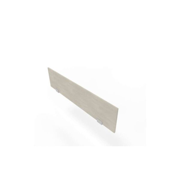 Pannello divisorio in melaminico cemento per bench 140xH.35 cm linea Practika Quadrifoglio - CODB140-CL