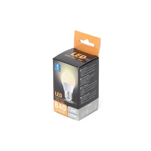 Lampadina LED G45 E27 9W - 840 lumen Aigostar luce calda B10105ZRX