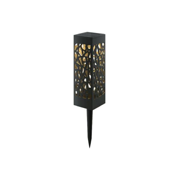 Lampioncino LED in plastica con pannello solare e sensore crepuscolare Aigostar luce calda - lanterna - B10201J9R
