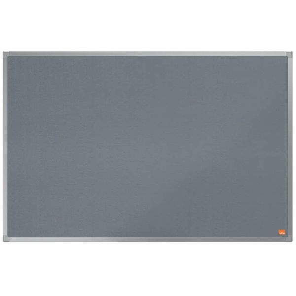 Pannello in feltro Nobo Essence 90xH.60 cm grigio 1915205