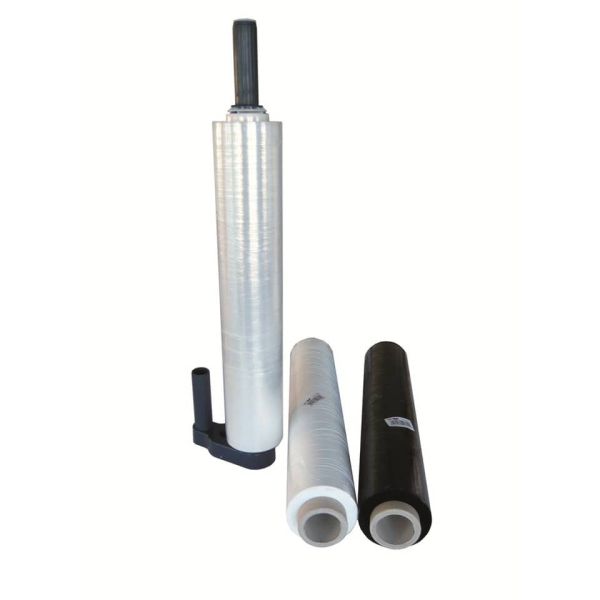 Film estensibile manuale coprente bobina 50 cm x 250 m - 23 my - bianco latte - 1390BIANCO