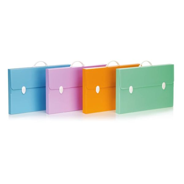 Valigetta in PPL Favorit Every Line Pastel colori assortiti 36,5x56,5x5 cm in conf. 6 - 100501081