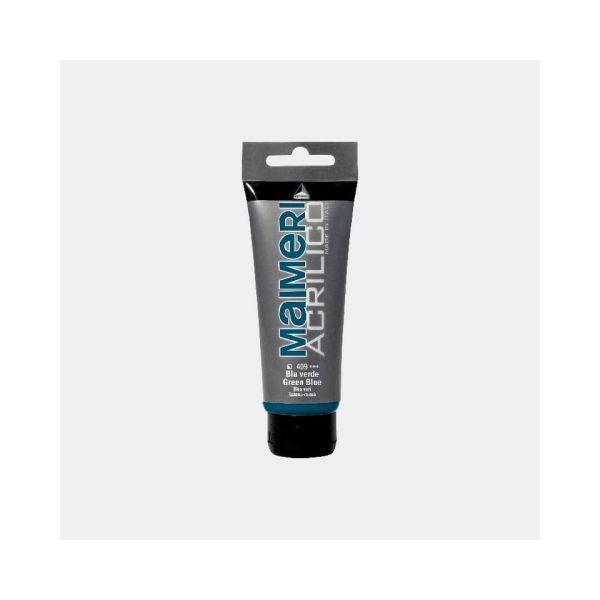 Colore acrilico Maimeri in tubetto 75 ml blu verde - M0916409