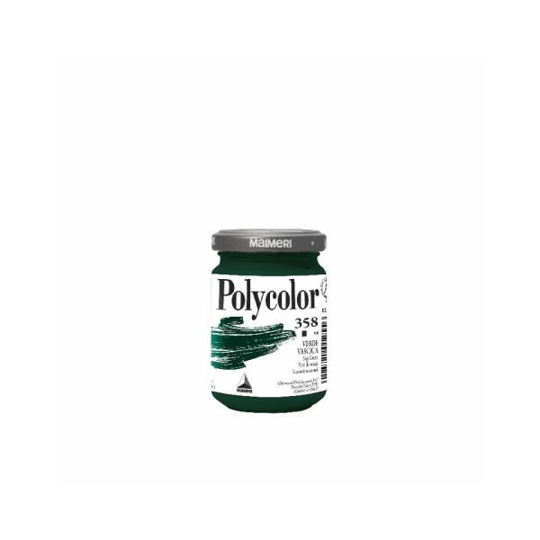 Colore vinilico fine Maimeri in vasetto 140 ml verde vescica - M1220358