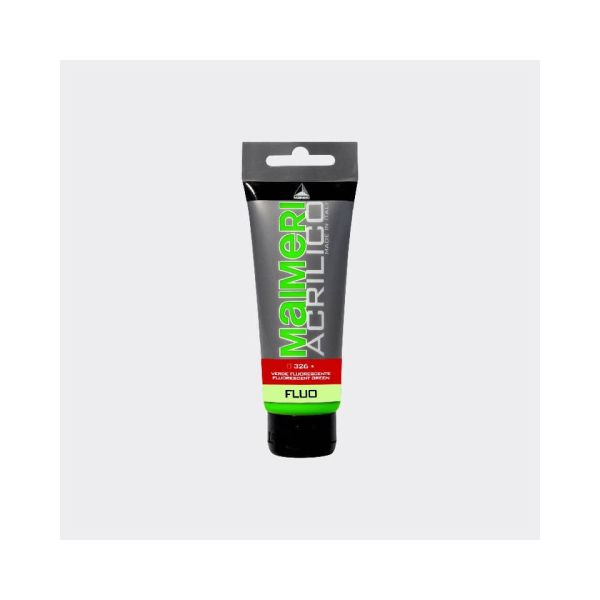 Colore acrilico Maimeri in tubetto 75 ml verde fluorescente - M0916326