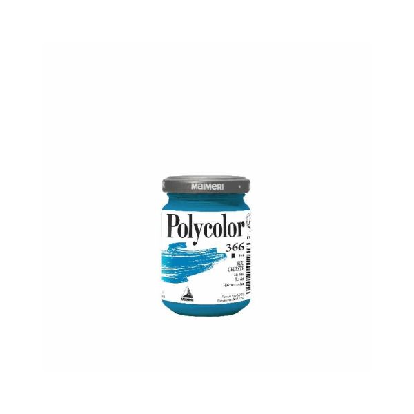 Colore vinilico fine Maimeri in vasetto 140 ml celeste - M1220366