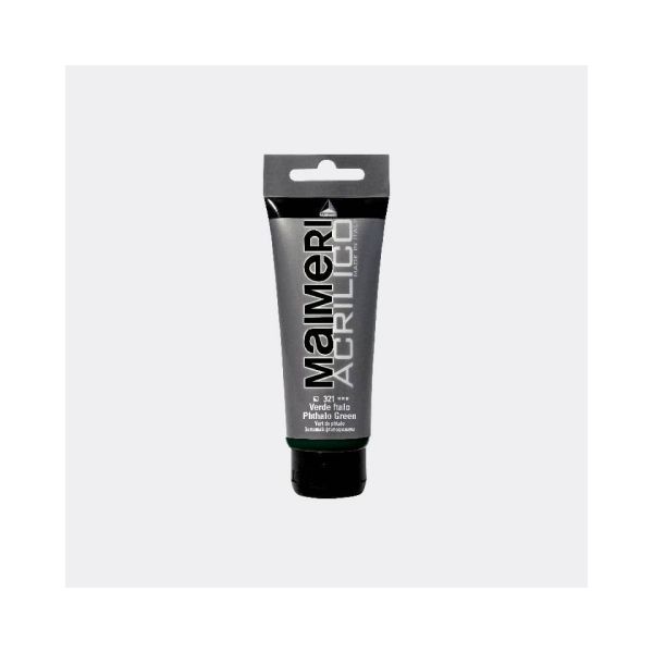 Colore acrilico Maimeri in tubetto 75 ml verde flato - M0916321