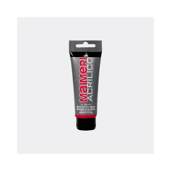 Colore acrilico Maimeri in tubetto 75 ml rosa quinacridone - M0916212