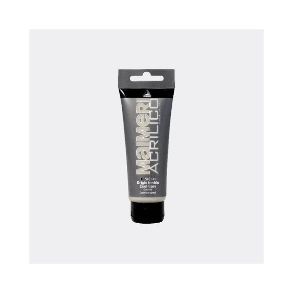 Colore acrilico Maimeri in tubetto 75 ml grigio freddo - M0916510