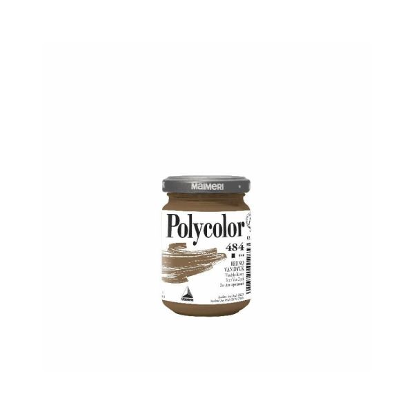 Colore vinilico fine Maimeri in vasetto 140 ml bruno Van Ddyck - M1220484