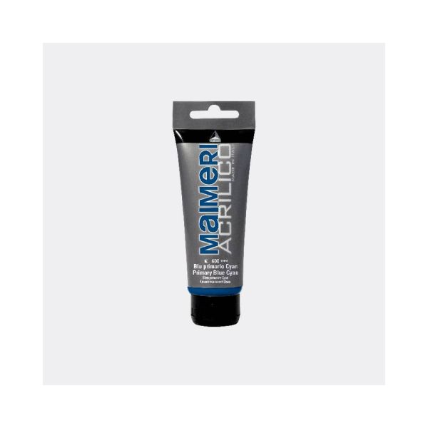 Colore acrilico Maimeri in tubetto 75 ml ciano - M0916400
