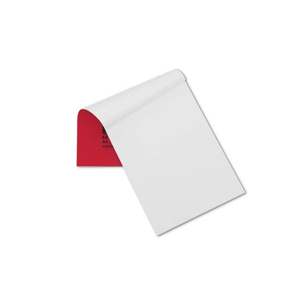 Blocco collato Pigna Extra Strong - A4 50 fogli bianco - 0208522 BI