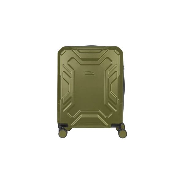 Trolley da viaggio Tucano Iron - 40 litri - design industriale - verde - BTRIR-S-VM
