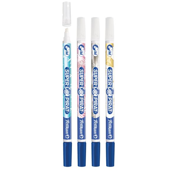 Correttore a penna doppia punta media per stilografica Pelikan Super Pirat 850 - 100435997