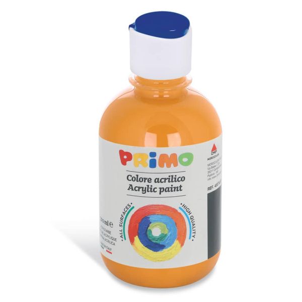 Colore acrilico Primo in bottiglia con tappo dosatore 300 ml - 270 giallo ocra 400TA300270