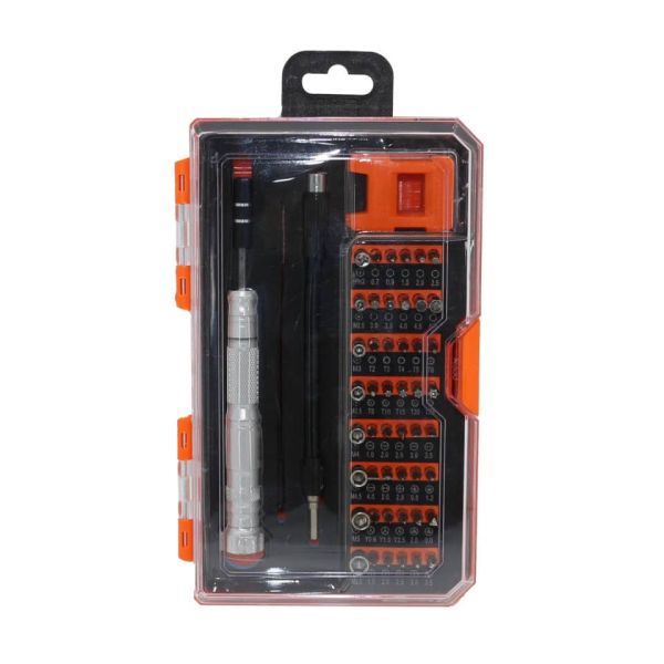 Kit cacciaviti di precisione Emi con 52 pezzi puntali - 8104462