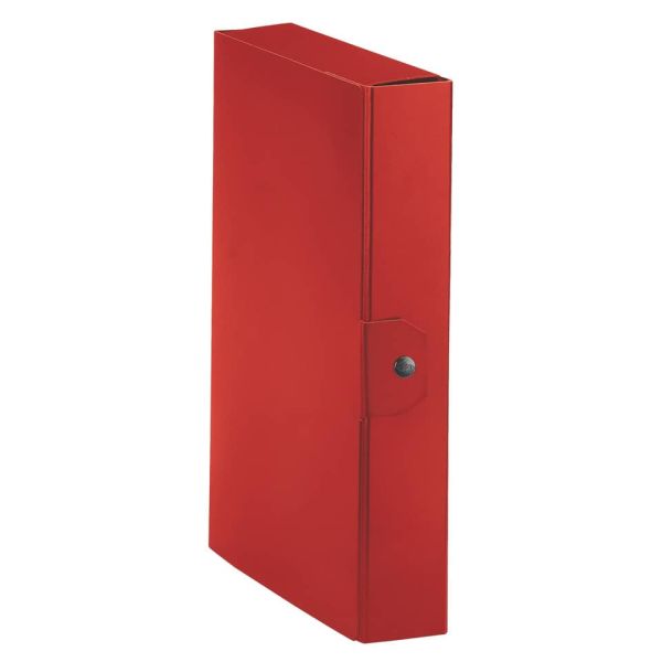 Cartella portaprogetti Esselte C86 DELSO ORDER dorso 6 cm presspan lucido 25x35 rosso 25x35 cm rosso - 390386160