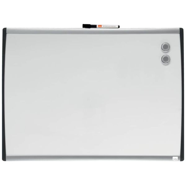 Lavagna cancellabile a secco con cornice ad arco Nobo 58,5x43 cm 1903783