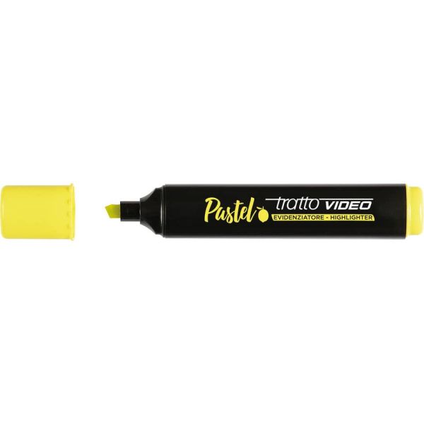 Evidenziatori Tratto Video Pastel tratto 1-5 mm giallo limone F833501