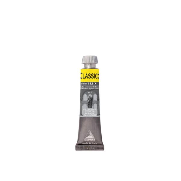 Colore a olio Maimeri extrafine in tubetto 20 ml giallo permanente limone - M0302112