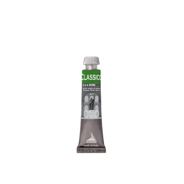 Colore a olio Maimeri extrafine in tubetto 20 ml verde ossido di cromo - M0302336