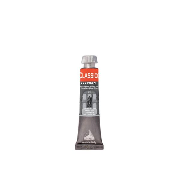 Colore a olio Maimeri extrafine in tubetto 20 ml vermiglione chiaro - M0302284