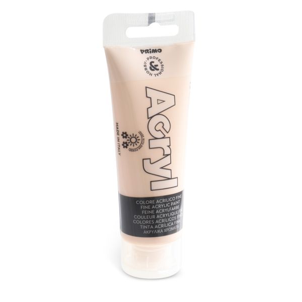 Colore acrilico Primo in tubetto in polietilene 75 ml - 330 rosa 420TA75330
