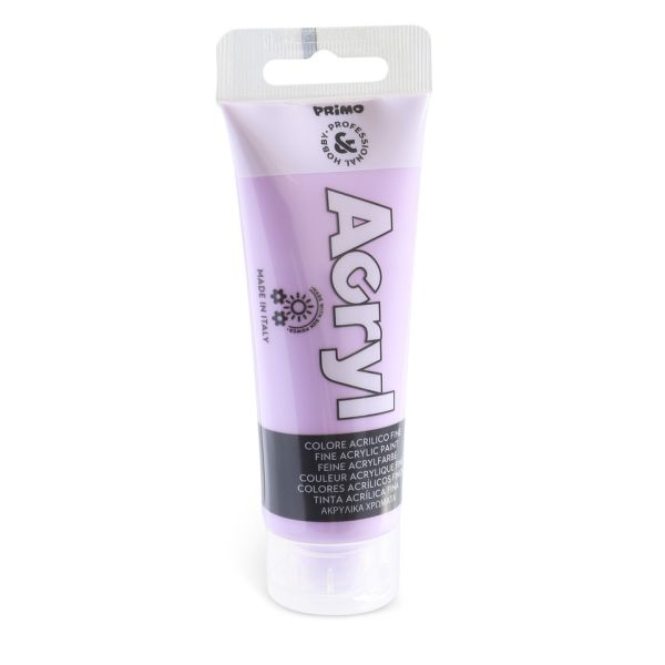 Colore acrilico Primo in bottiglia PET con tappo dosatore 75 ml - 450 lilla - 420TA75450
