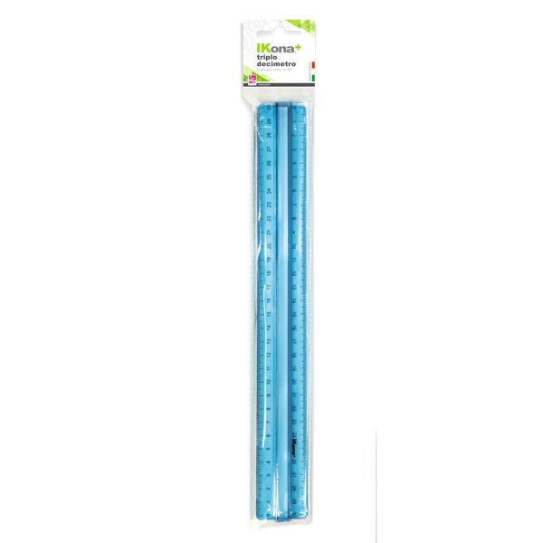 Triplo decimetro Ikona colore azzurro  573 - 03