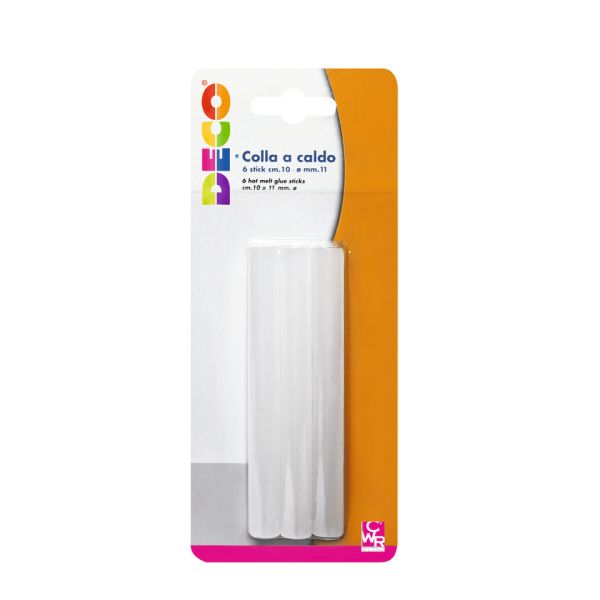 Colla a caldo Deco 12 mm - conf. 6 stick - T705W
