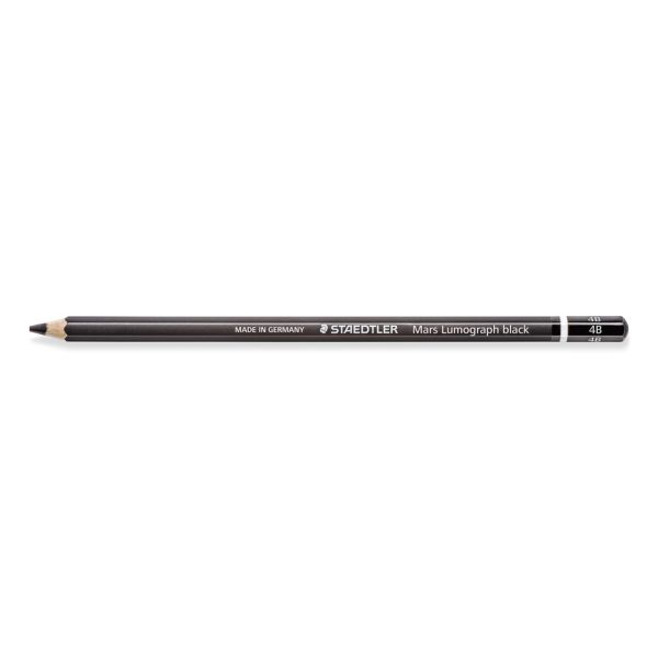 Matita in carboncino Staedtler Mars® Lumograph® Black 4B - conf. 12 pezzi - 100B-4B