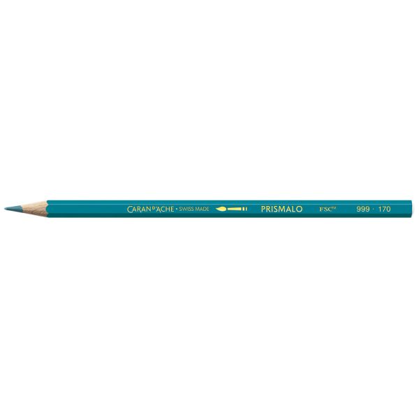 Matite colorate acquerellabili Carand'Ache Prismalo in conf. da 3 pz azzurro cyan - 999170