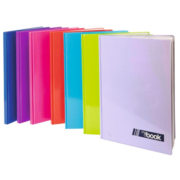 Quaderno cartonato Nikoffice Mybook formato A4 - 80 gr - 100 ff 5 mm - 30NIK041/6