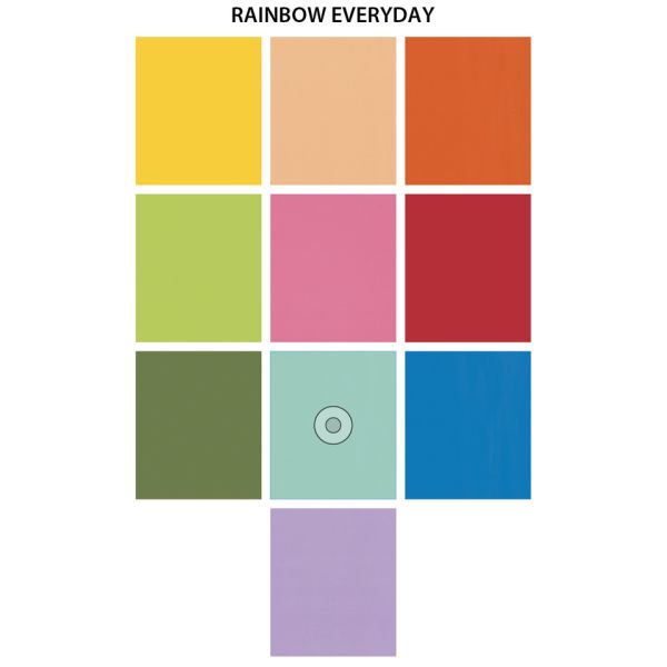 Carta regalo Bolis 70x100 cm patinata Rainbow - conf. 50 pz - 79007942300