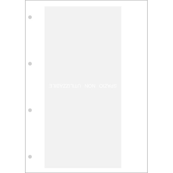 Carta uso bollo da 90 g per laser O.C.L. 21x29,7 cm bianco con 4 fori - 500 ff - 1464F