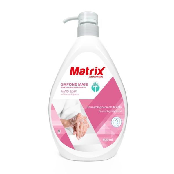 Sapone mani delicato Matrix al muschio bianco 500 ml XM122
