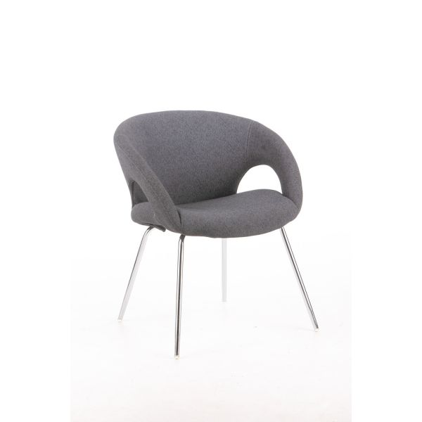 Poltrona attesa Serena Group Pensacola L.59xP.57,5xH.72 cm grigio W980G