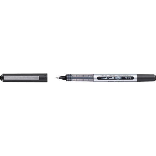 Penna gel con cappuccio Uni-Ball Eye 0,5 mm nero M UB150E N