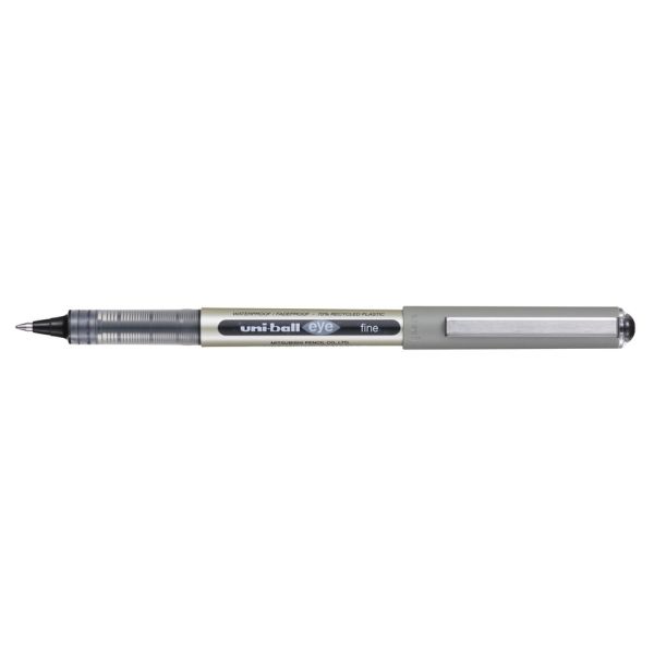 Penna gel con cappuccio Uni-Ball Eye 0,7 mm nero M UB157E N