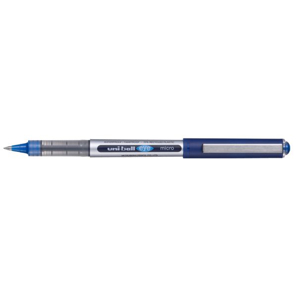Penna gel con cappuccio Uni-Ball Eye 0,5 mm blu M UB150E B
