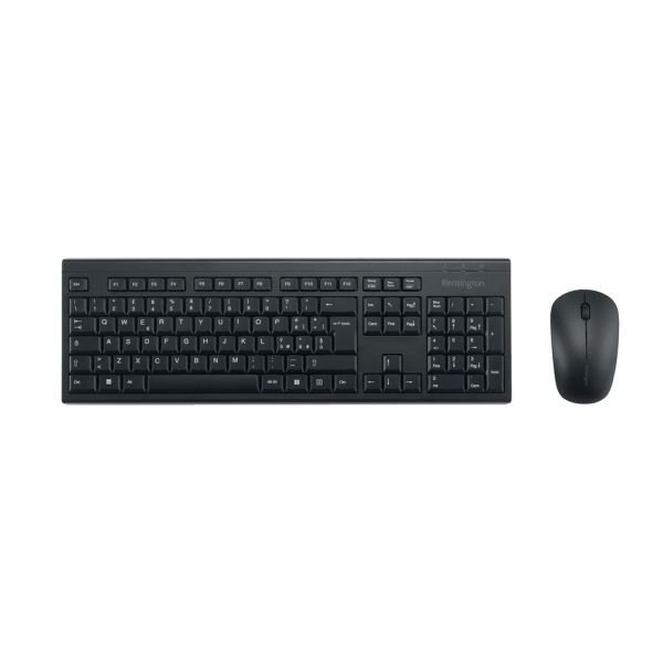 Set mouse + tastiera wireless Kensington KM150 EQ nero non ricaricabile K75562IT