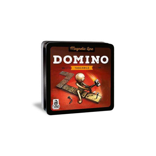 Gioco tascabile Cranio Creations Magnetic Line - Domino eta' 4+ 2 giocatori - CC355