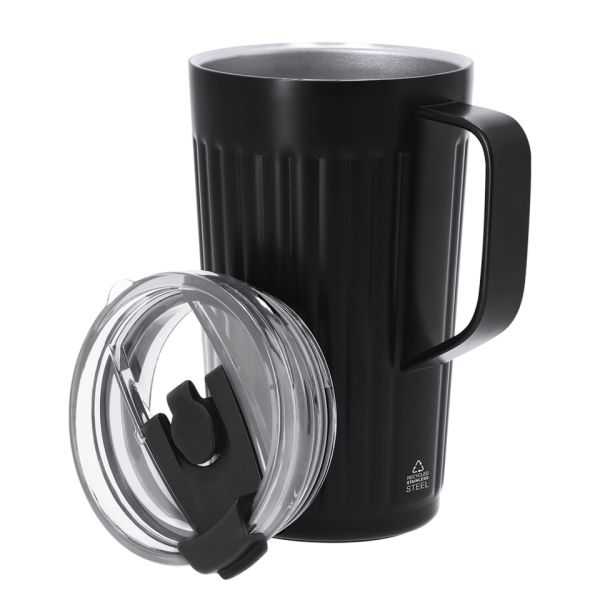 Tazza termica Korplax realizzata in acciaio inossidabile doppia parete 350 ml - 21342