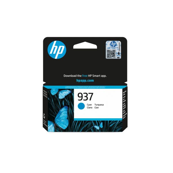 Cartuccia HP 937 ciano -  4S6W2NE