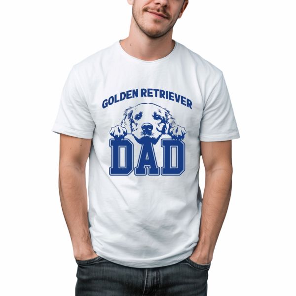 T-shirt "Golden Retriever Dad" - dog collection
