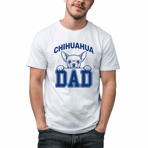 T-shirt "Chihuahua Dad" - dog collection