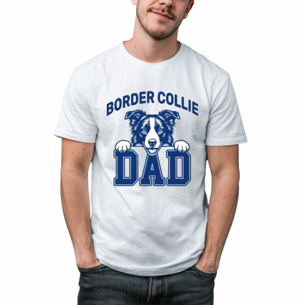T-shirt "Border Collie Dad" - dog collection