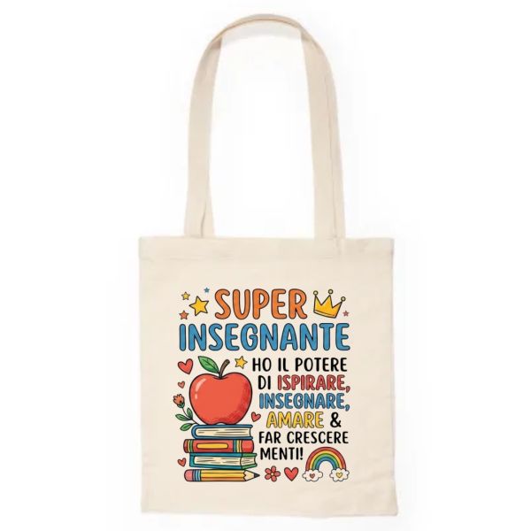 Shopper "Super insegnante"