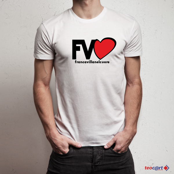 T-shirt "FV nel cuore"