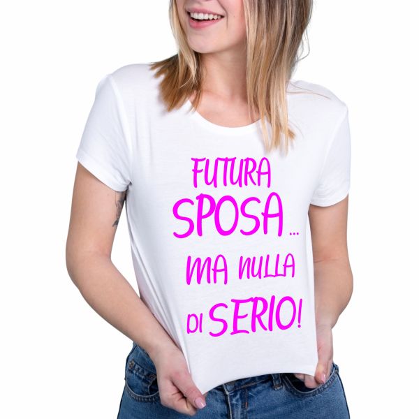 T-shirt addio al nubilato "Futura Sposa"
